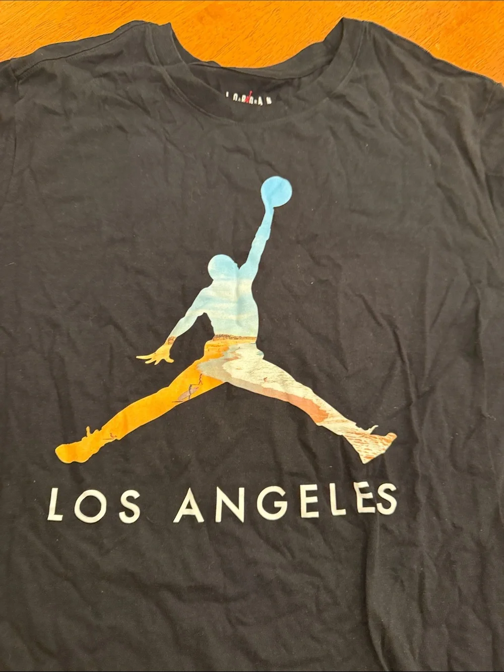 Air Jordan Los Angeles beach Graphic Tee - Black xxl